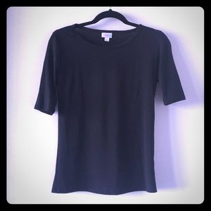 LuLaRoe S Gigi Solid Black